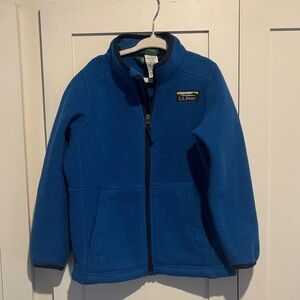 L.L. Bean Kids Blue Fleece Jacket